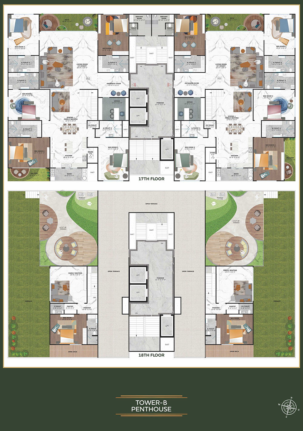 Tower B - Penthouse