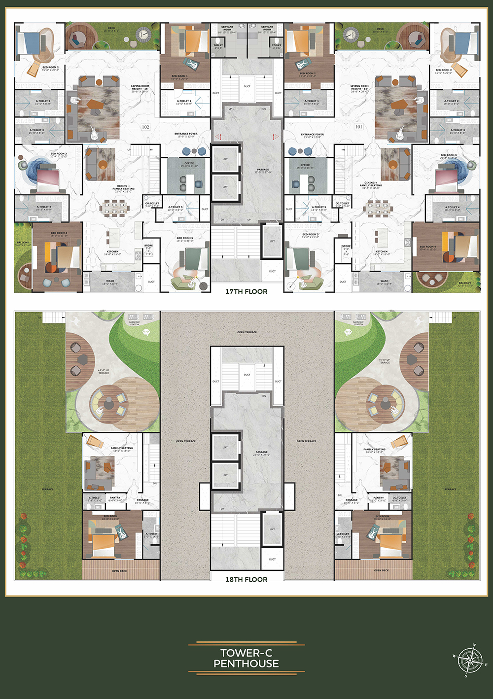 Tower C - Penthouse